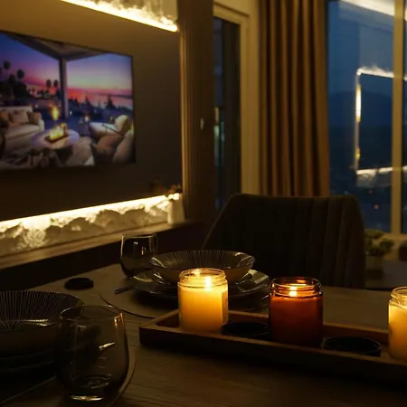 Stellarlux Apartment, 35th Floor * Skopje